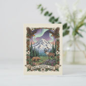 Denali National Park Alaska Briefkaart (Staand voorkant)