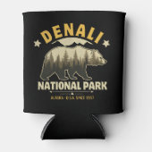 Denali National Park Alaska Forest Landscape Blikjeskoeler (Voorkant)