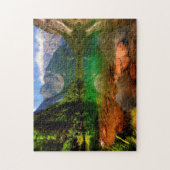 Denali National Park Alaska gezien. Legpuzzel (Verticaal)