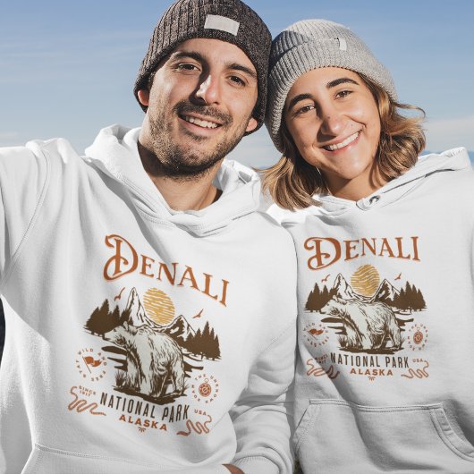 Denali National Park Alaska Hoodie