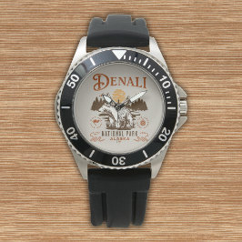 Denali National Park Alaska Horloge