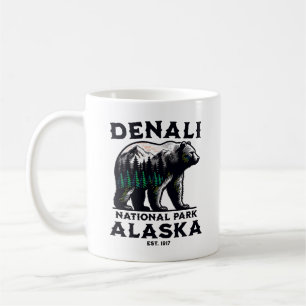 Denali National Park Alaska Mountain Noord-Amerika Koffiemok