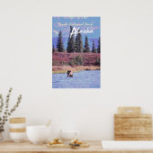Denali National Park Alaska schilderachtig poster (Keuken)
