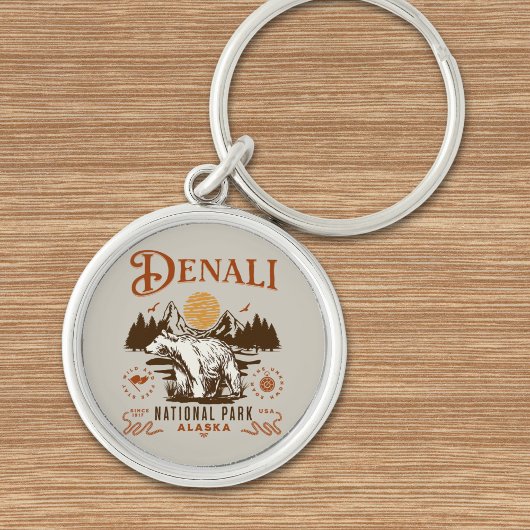 Denali National Park Alaska Sleutelhanger