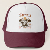 Denali National Park Alaska Trucker Pet (Voorkant)