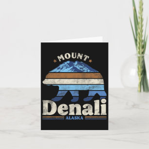 Denali National Park Alaska Wandelen Kamperen Reiz Kaart