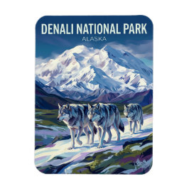 Denali National Park and Preserve Alaska Magneet