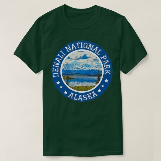 Denali National Park ClassicCopy T-shirt (Design voorkant)