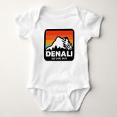 Denali National Park Cool Retro  Gift Romper (Voorkant)