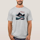 Denali National Park Gekleurde Heuvels T-shirt (Voorkant)