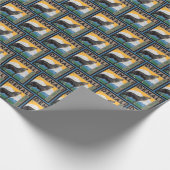 Denali National Park | Howling Wolf Cadeaupapier (Hoek)