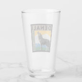 Denali National Park | Howling Wolf Glas (Achterkant)