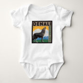 Denali National Park | Howling Wolf Romper (Voorkant)