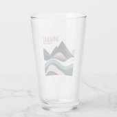 Denali National Park Kleurrijke heuvels Glas (Achterkant)