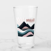 Denali National Park Kleurrijke heuvels Glas (Voorkant)