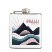 Denali National Park Kleurrijke heuvels Heupfles (Voorkant)