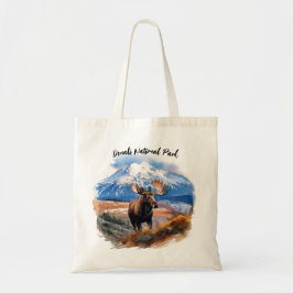 Denali National Park Moose Tote Bag