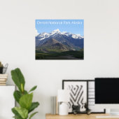 Denali National Park Poster (Thuiskantoor)