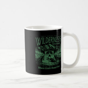 Denali National Park Retro Kamperen Wandelaar Vint Koffiemok