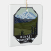 Denali National Park Road naar Denali Keramisch Ornament (Rechts)
