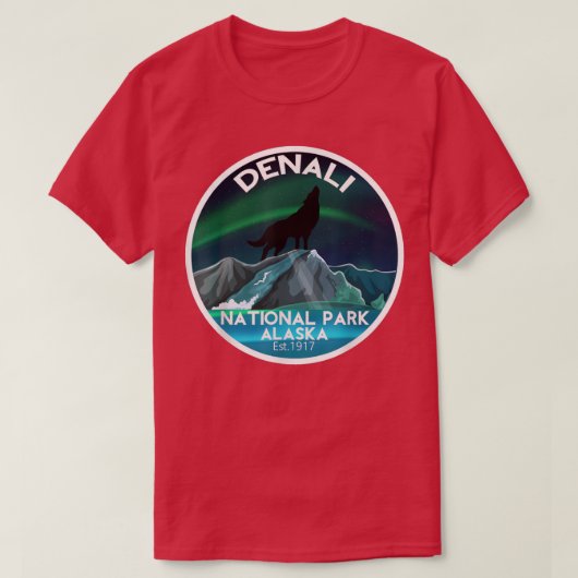 Denali National Park  T-shirt (Design voorkant)