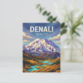 Denali National Park VS Briefkaart (Staand voorkant)
