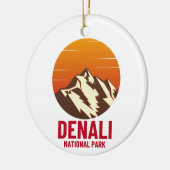 DENALI NATIONALE PARK KERAMISCH ORNAMENT (Links)