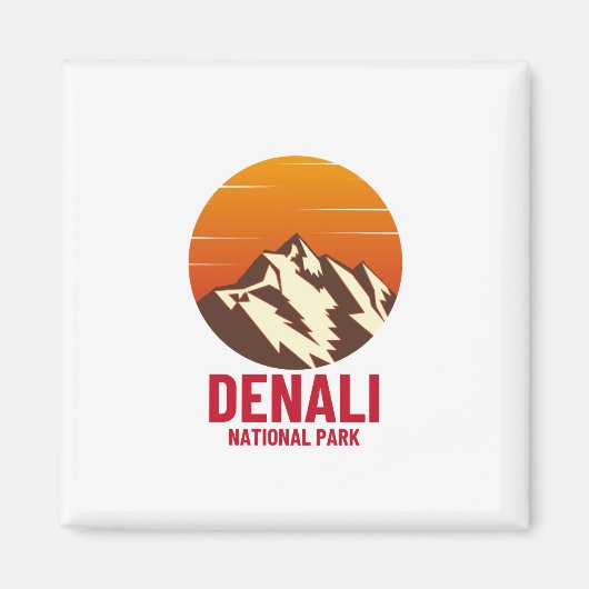 DENALI NATIONALE PARK MAGNEET (Voorkant)