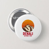 DENALI NATIONALE PARK RONDE BUTTON 5,7 CM (Voorkant /achterkant)