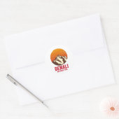 DENALI NATIONALE PARK RONDE STICKER (Envelop)
