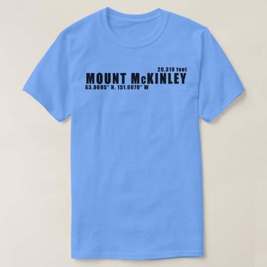 Denali Noord-Amerika Kroonjuweel TShirt (Design voorkant)