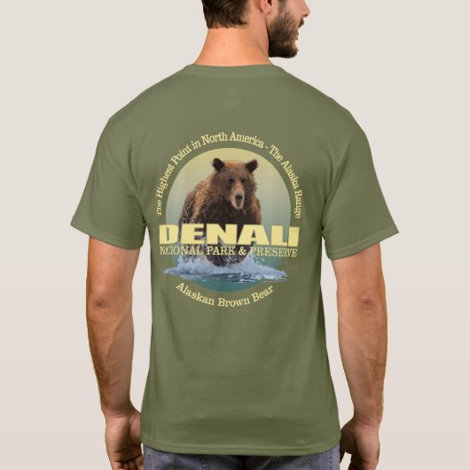 Denali NP (beer) WT T-shirt (Achterkant)