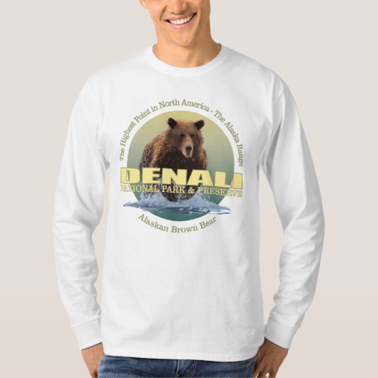 Denali NP (beer) WT T-shirt (Voorkant)