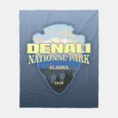 Denali NP (pijlpunt) Fleece Deken (Voorkant)