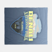 Denali NP (pijlpunt) Fleece Deken (Voorkant (Horizontaal))