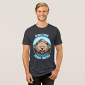 Denali nu, Denali voor altijd Tri-Blend Shirt (Voorkant volledig)