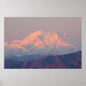 Denali op Sunrise Poster (Voorkant)