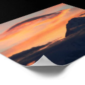 Denali op Sunset Poster (Hoek)