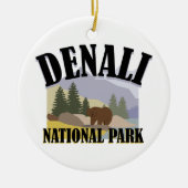 Denali Park Keramisch Ornament (Voorkant)