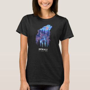 Denali Reminder National Park Wolf Souvenir T-shirt