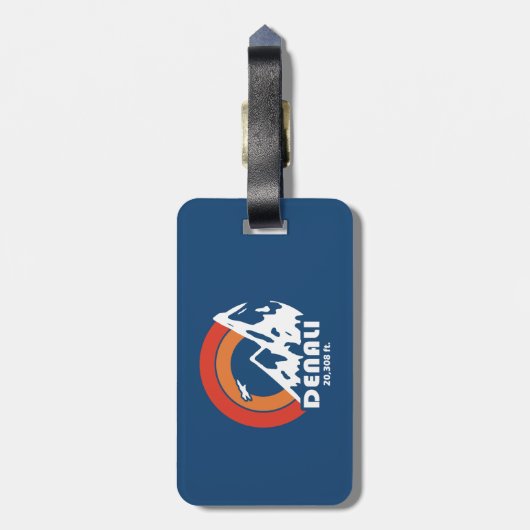 Denali Sun Eagle Bagagelabel (Achterkant verticaal)