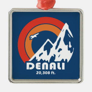 Denali Sun Eagle Metalen Ornament
