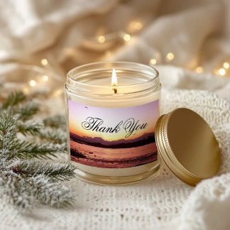 Denali Sunset Foto Hartelijk dank Rechthoekige Sticker