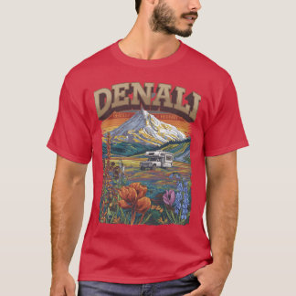 Denali Vibes Denali berg Mt Denali Grote Denal T-shirt