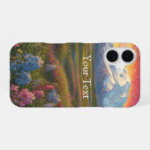 Denali-wildbloemen iPhone 16 Hoesje (Achterkant horizontaal)