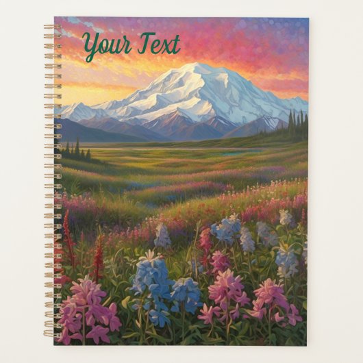 Denali-wildbloemen Planner (Voorkant)