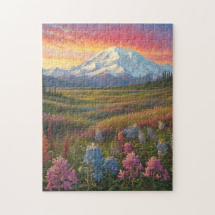 Denali Wilde Bloemen Legpuzzel