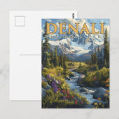 Denali's Majesteit - Een nationaal park avontuur Briefkaart (Voorkant / Achterkant)
