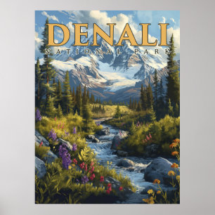 Denali's Majesteit - Een nationaal park avontuur Poster