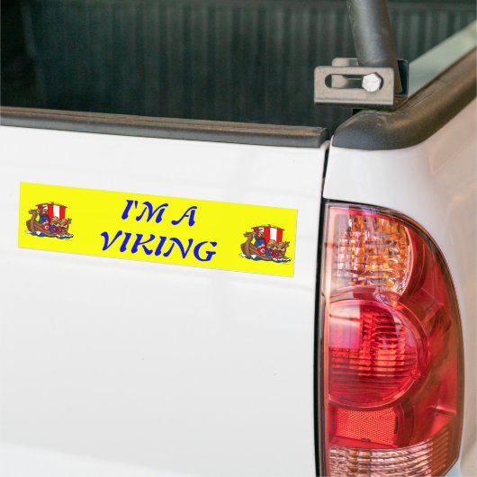 Denamrk... Ik ben een Bumpersticker. Bumpersticker (Op Truck)
